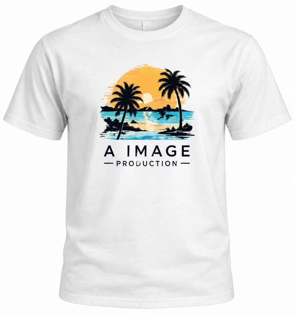 Tropical FL Sunset Beach Tee